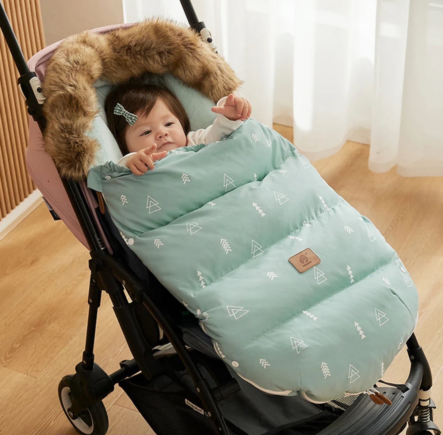 0-24 Monate Winter  Kinderwagen Fußsack